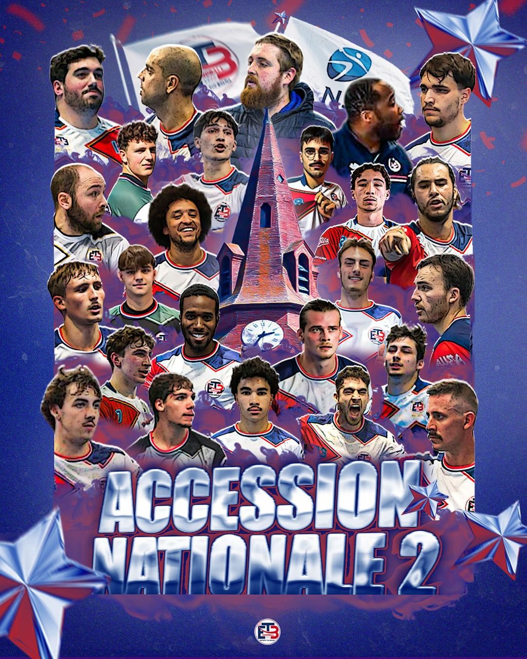 L&rsquo;ETB Handball Triomphe et Accède à la Nationale 2