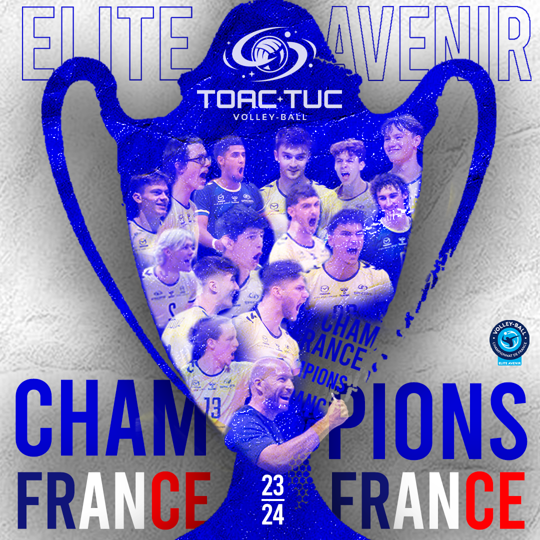 TOAC TUC Champion de france Élite