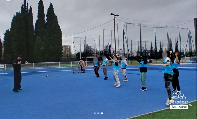 Mission Locale Toulouse et Maison Sport Santé : un après-midi sport pour les jeunes en insertion !