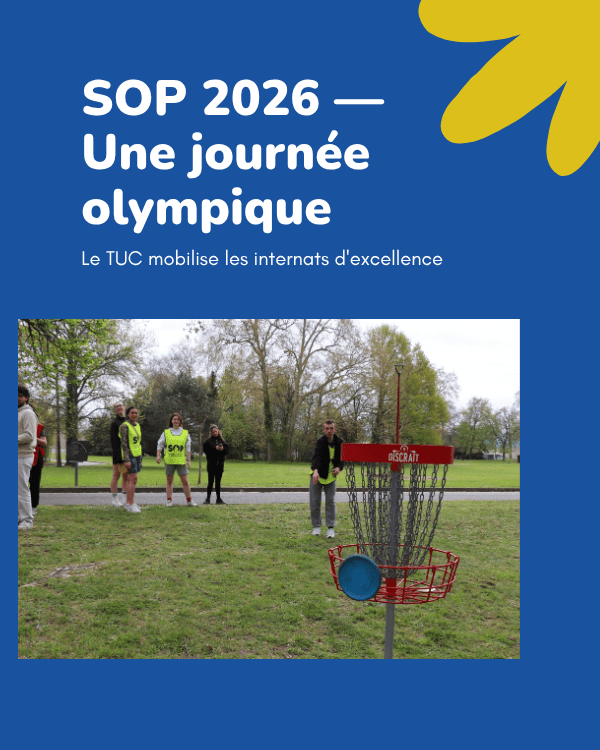 SOP 2026 : Le tuc organise une journée olympique au CREPS de Toulouse