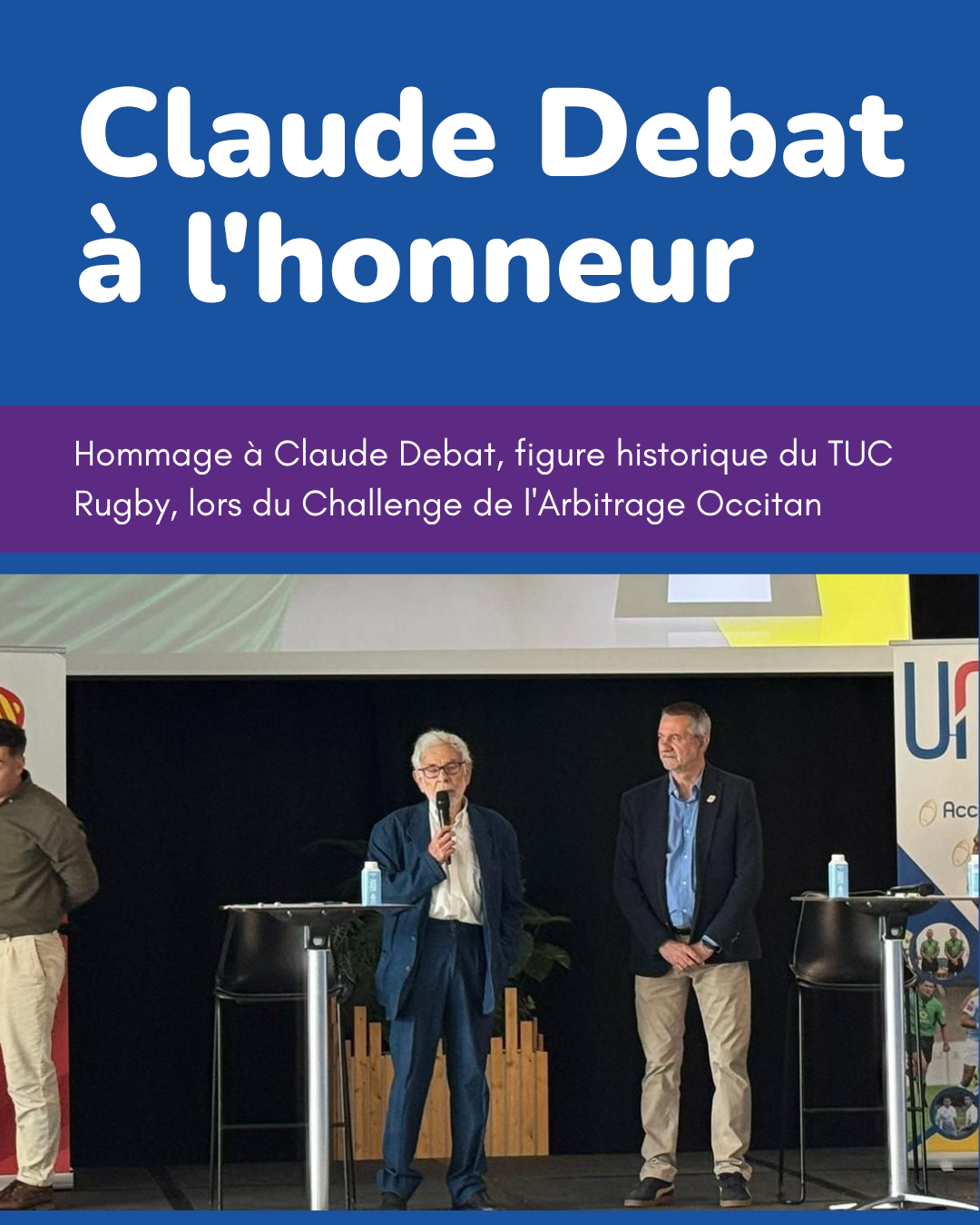 Claude Debat à l&rsquo;honneur lors du Challenge de l&rsquo;Arbitrage Occitan